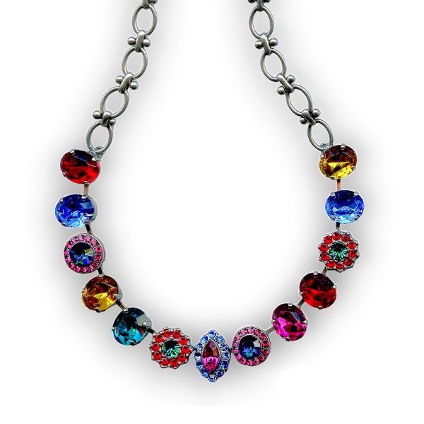 Mariana Necklace Adorable Multi Color Austrian Crystals My Treasures Coll.