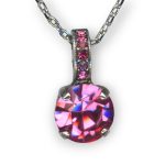 Mariana Necklace Pendant Gorgeous Rose Austrian Crystals My Treasures Coll. - Image 3