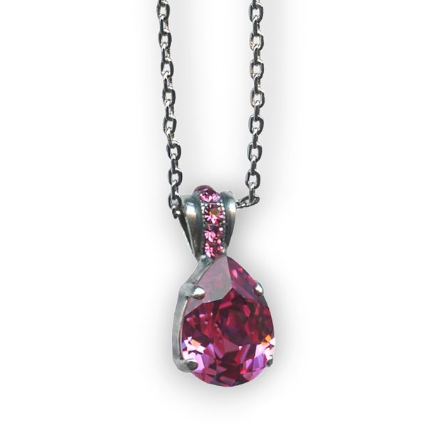 Mariana Necklace Pendant Lovely Rose Austrian Crystals My Treasures Coll.