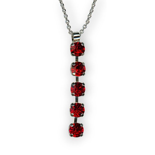 Mariana Necklace Pendant Fab Siam Austrian Crystals Primrose Cocktail Hour Coll.