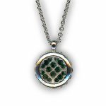 Mariana Necklace Pendant Finely Detailed Emerald Austrian Crystals My Treasures Coll. - Image 2
