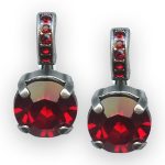 Mariana Earrings Charming Siam Austrian Crystals Primrose Cocktail Hour Coll. - Image 2