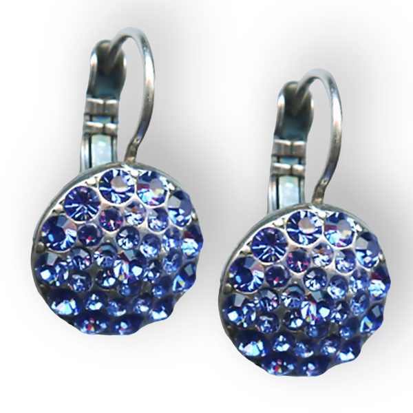 Mariana Earrings Gorgeous Sapphire Austrian Crystals My Treasures Coll.