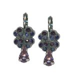 Mariana Earrings Wildberry / Misty Coll. Purple Velvet & Lt Amethyst Austrian Crystals
