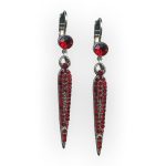 Earrings By Mariana Woman Fashionable Siam Swarovski Crystals - Image 3