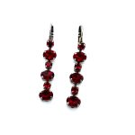 Earrings By Mariana Woman Exquisite Siam Swarovski Crystals - Image 4
