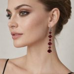 Earrings By Mariana Woman Exquisite Siam Swarovski Crystals - Image 3