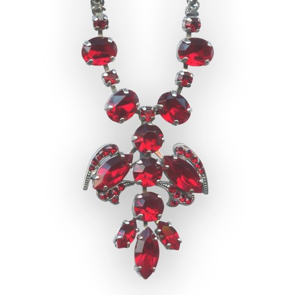 Mariana Necklace Pendant Cocktail Hour Coll. Chandelier Siam Austrian Crystals Primrose