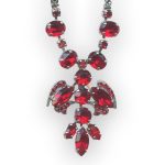 Mariana Necklace Pendant Cocktail Hour Coll. Chandelier Siam Austrian Crystals Primrose - Image 2