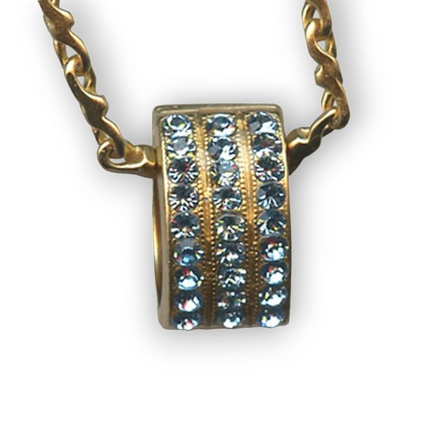 Necklace Pendant By Mariana Woman Alluring Aquamarine Swarovski Crystals