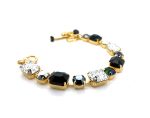 Bracelet By Mariana Rocky Road À La Mode Coll. Hematite, Jet, & Black Diamond Austrian Crystals - Image 3