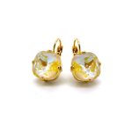 Earrings By Mariana Italian Ice Coll. Shimmering Sun Kissed Sunshine Swarovski Crystals