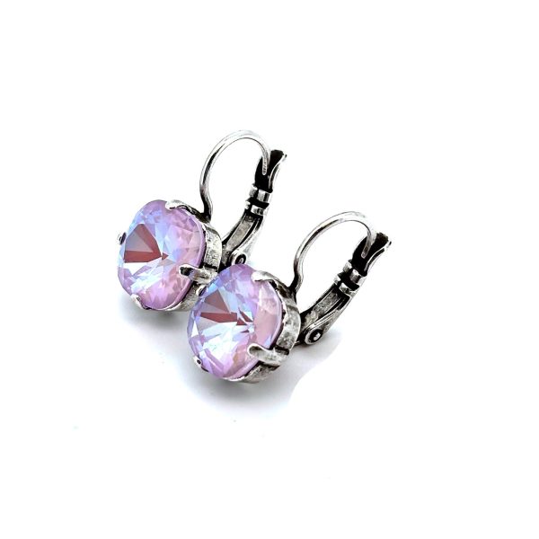 Earrings By Mariana Woman Beautiful Sun Kissed Lavender Swarovski Crystals