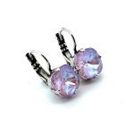 Earrings By Mariana Woman Beautiful Sun Kissed Lavender Swarovski Crystals - Image 4