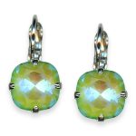 Mariana Earrings My Treasures Coll. Glitzy Sun Kissed Peridot Austrian Crystals - Image 2