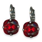 Mariana Earrings My Treasures Coll. Stunning Siam Austrian Crystals - Image 2