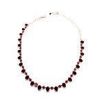 Necklace By Mariana Woman Stunning Oval Siam Swarovski Crystals