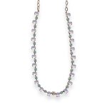 Necklace by Mariana Morning Glory Coll. Charming Pacific Opal & Rose Opal Austrian Crystals