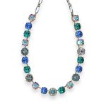 Necklace by Mariana Tranquil Joy of Life Coll. Shimmering AB, Aqua, Teal, Ocean, & Blue Austrian Crystals - Image 2