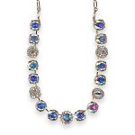 Necklace by Mariana My Treasures Coll. Glitzy Aurora Boreale Austrian Crystal - Image 3