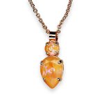 Necklace Pendant by Mariana My Treasures Coll. Sassy Sun Kissed Peach Austrian Crystals - Image 2