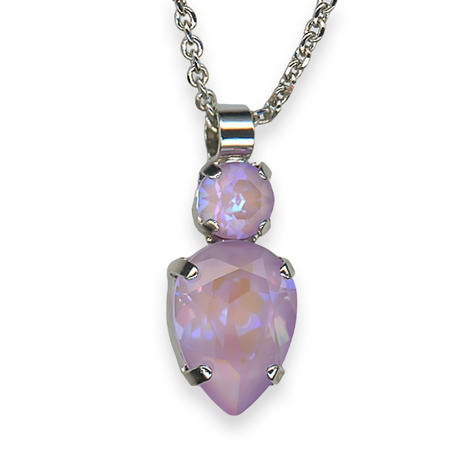 N-5030-60-144144-SP (1) Necklace Pendant by Mariana My Treasures Coll. Glamorous Sun Kissed Lavender Austrian Crystals - Image 1