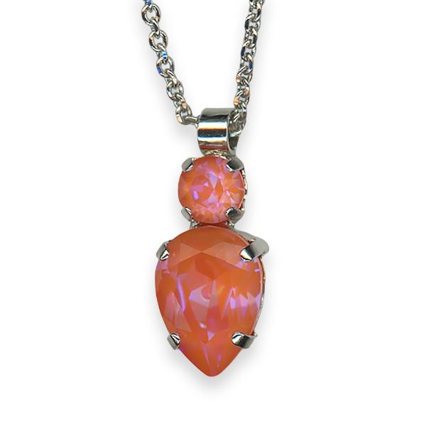 Necklace Pendant by Mariana My Treasures Coll. Adorable Sun Kissed Sunset Austrian Crystals