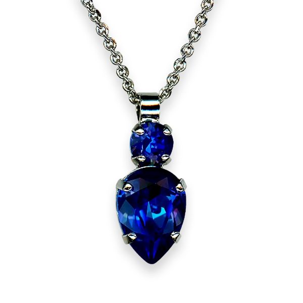 Necklace Pendant by Mariana Woman Elegant Sun Kissed Capri Swarovski Crystals