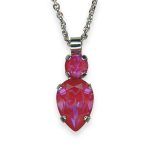 Necklace Pendant by Mariana Woman Lovely Sun Kissed Blush Swarovski Crystals - Image 2