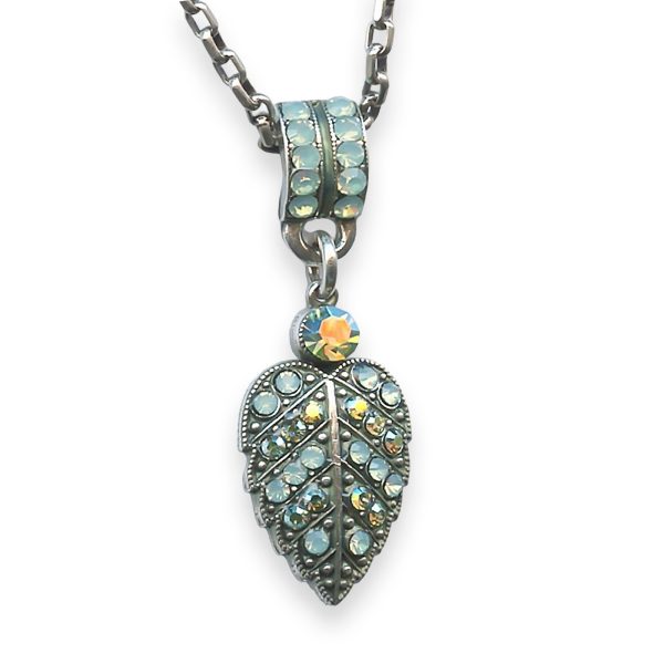 Necklace Pendant by Mariana My Treasures Coll. Adorable Pacific Opal & Luminous Green Austrian Crystal