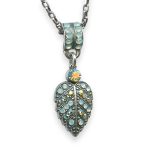 Necklace Pendant by Mariana My Treasures Coll. Adorable Pacific Opal & Luminous Green Austrian Crystal - Image 3