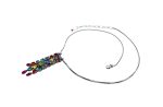 Necklace Pendant By Mariana Woman Fashionable Red and Ocean Blue Swarovski Crystals - Image 3