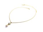 Necklace Pendant By Mariana Woman Timeless Pearl and Opal Swarovski Crystals - Image 2