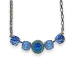 Necklace Pendant by Mariana Serenity Joy Of Life Coll. Gorgeous Capri Blue, Ocean Delite, & Blue Zircon Austrian Crystals