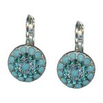 Earrings by Mariana Addicted to Love Coll. Charming Turq, Blue Zircon, & Aquamarine Austrian Crystals