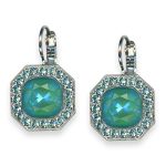 Earrings by Mariana Addicted to Love Coll. Glamorous Laguna Delight & Aquamarine Austrian Crystals