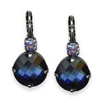 Earrings by Mariana Electric Blue Coll. Fab Denim Blue & Aquamarine Austrian Crystals - Image 3