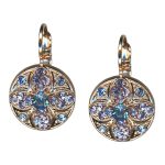 Earrings by Mariana Electric Blue Coll. Precious Royal Purple & Aquamarine Austrian Crystals