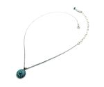 Necklace Pendant By Mariana Woman Beautiful Zircon and Turquoise Swarovski Crystals - Image 2