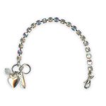 Bracelet by Mariana Winds Of Change Coll. Dainty White Patina, Clear, & Moonlight Austrian Crystals