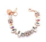Bracelet By Mariana Winds Of Change Coll. Patina and Moonlight Swarovski Crystals