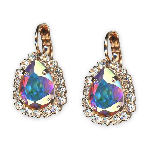 Earrings by Mariana Winds Of Change Coll. Glamorous Clear AB & Clear Austrian Crystals
