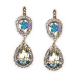 Earrings by Mariana Winds Of Change Coll. Sophisticated Clear AB, Moonlight, & Clear Austrian Crystals