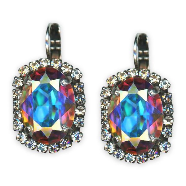Earrings by Mariana Winds Of Change Coll. Exquisite Clear AB & Clear Austrian Crystals