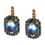 Earrings by Mariana My Treasures Coll. Gorgeous Montana & Denim Blue Austrian Crystals - Image 3