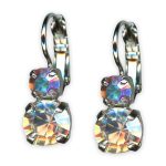 Earrings by Mariana Winds Of Change Coll. Precious Moonlight & Clear AB Austrian Crystals