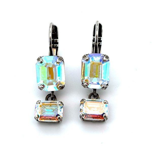 Earrings By Mariana Woman Drop Glitzy Aurora Boreale Swarovski Crystals