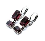 Earrings By Mariana Woman Drop Alluring Amethyst Swarovski Crystals