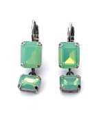 Earrings by Mariana My Treasures Coll. Classy Pacific Opal Austrian Crystals - Image 3