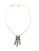 Necklace Pendant By Mariana Woman Glitzy Patina and Moonlight Swarovski Crystals - Image 2